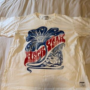 Wrangler Classic White Tee